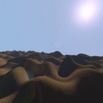 Creating Landscapes with Displacements